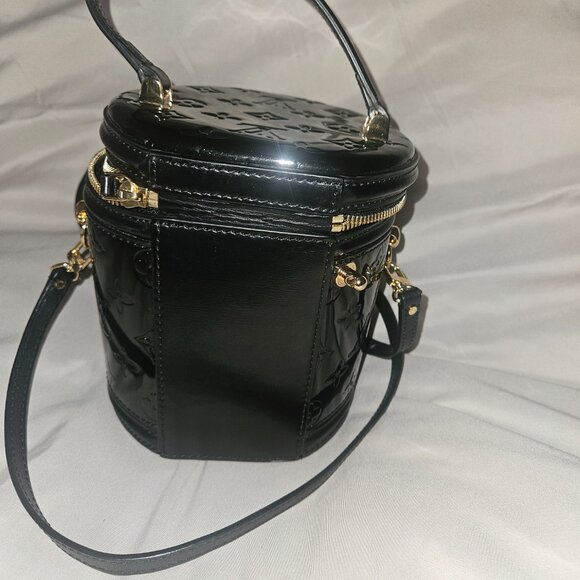 Luis Vuitton black Patent Learher vernis Cannes - Picture 4 of 5